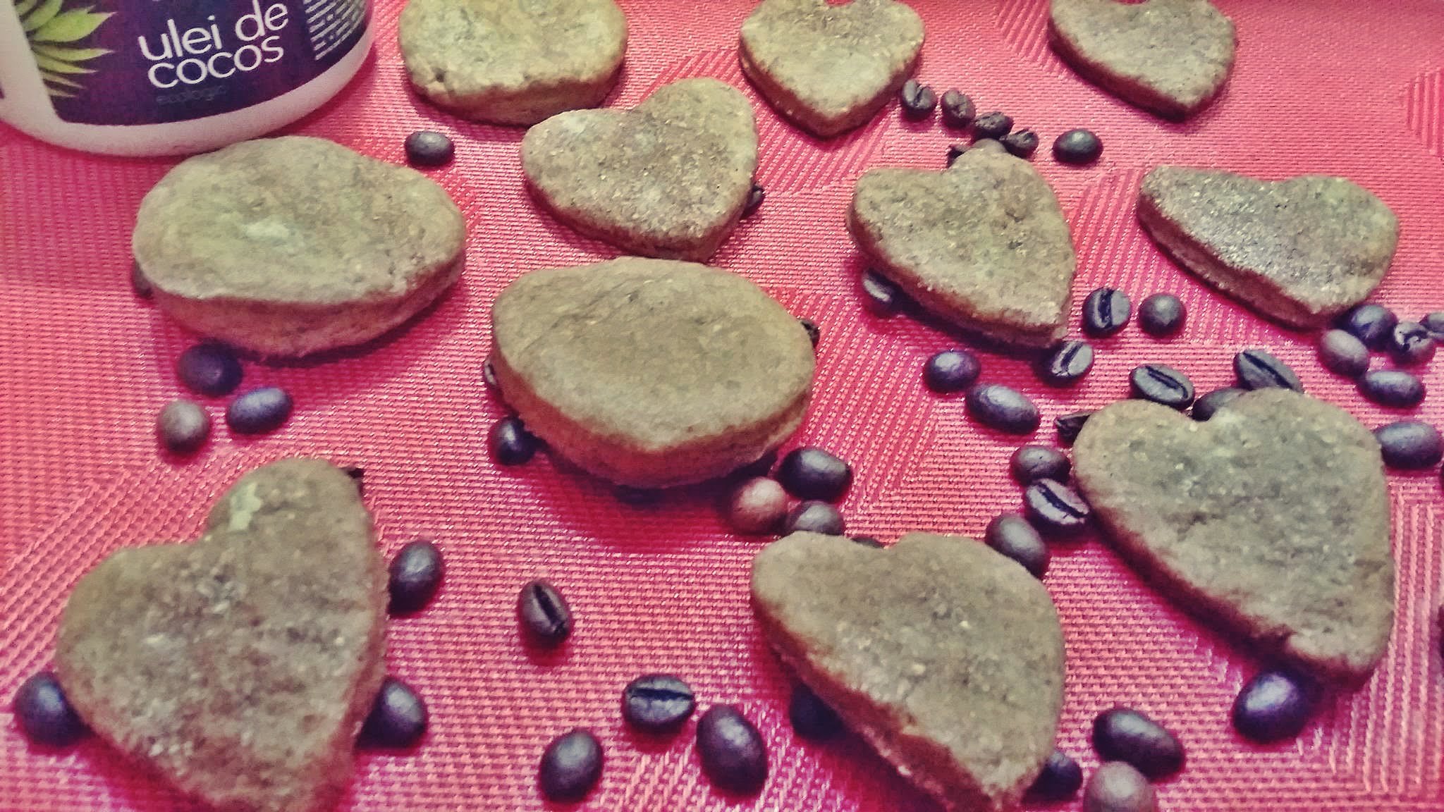 biscuiți cu ulei de cocos biscuiți cu cafea