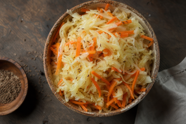 Varză murată cu morcov și chimen: rețetă aromată